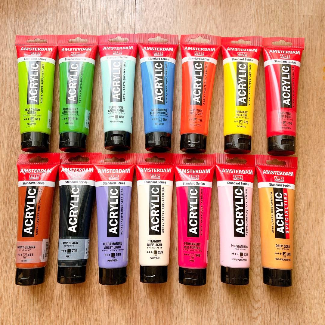 新品未使用 アムステルダム アクリリックA 120ml