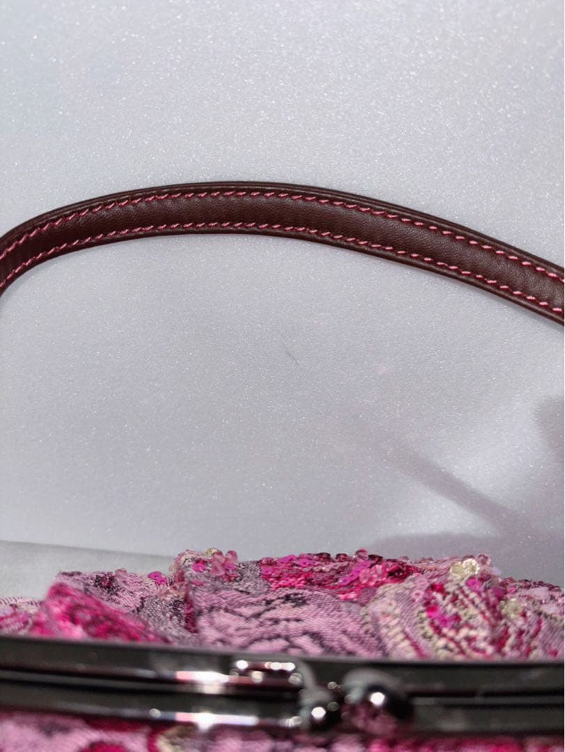 棗Think bee! シンクビー　がま口 ハンドバッグ 2way