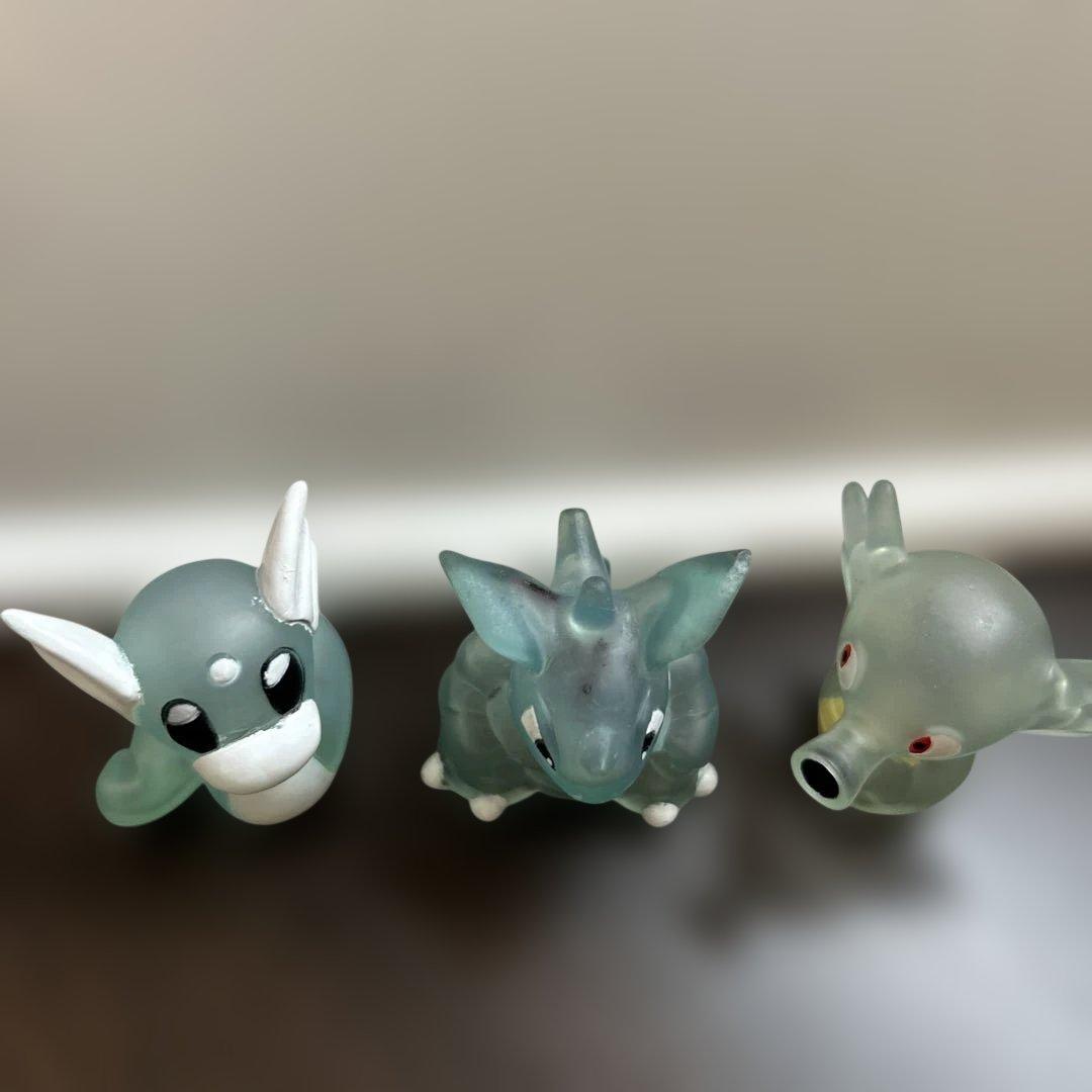 ポケモンキッズ 当時品 任天堂表記 クリア11点セットイーブイリザードシャワーズ