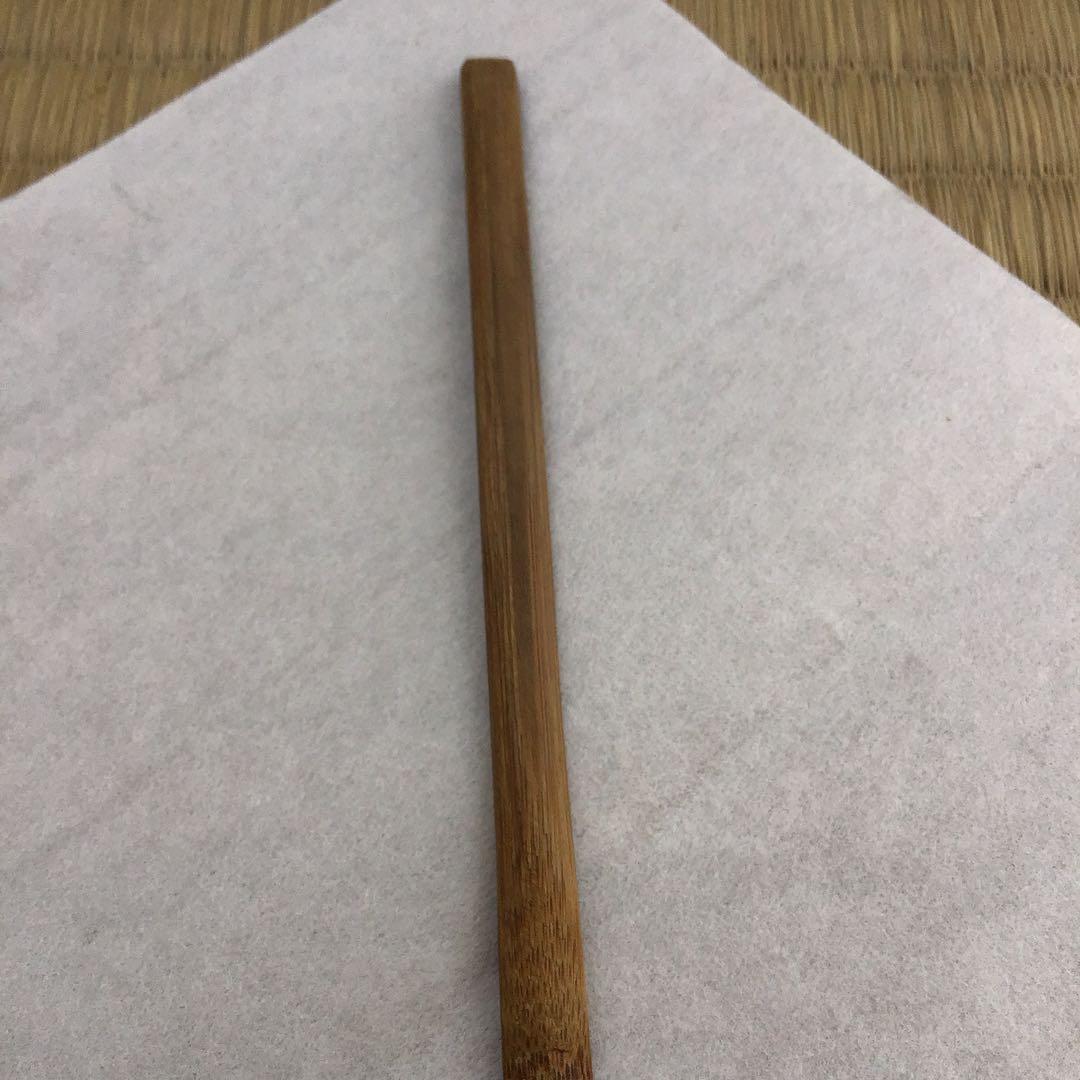 茶道具　茶杓　銘:紅葉狩　井上誠拙作　愚堂和尚書付　共筒　共箱　紙箱　S87CS