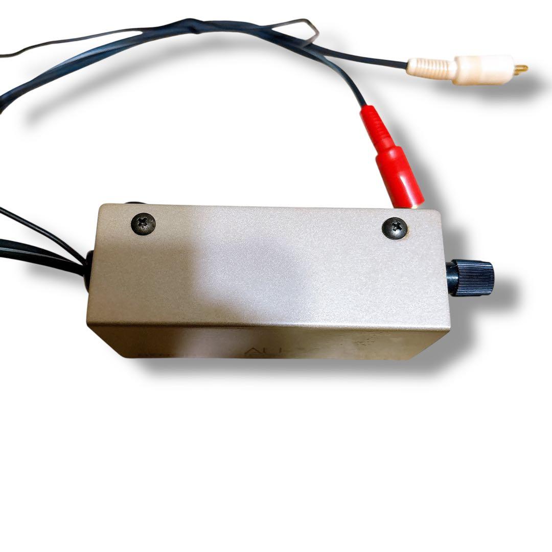 現状品 DENON デノン AU-300LC 昇圧トランス シルバー