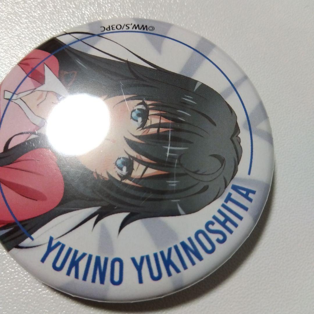 【俺ガイル】雪ノ下雪乃 コミケ テニスウェア 缶バッジ