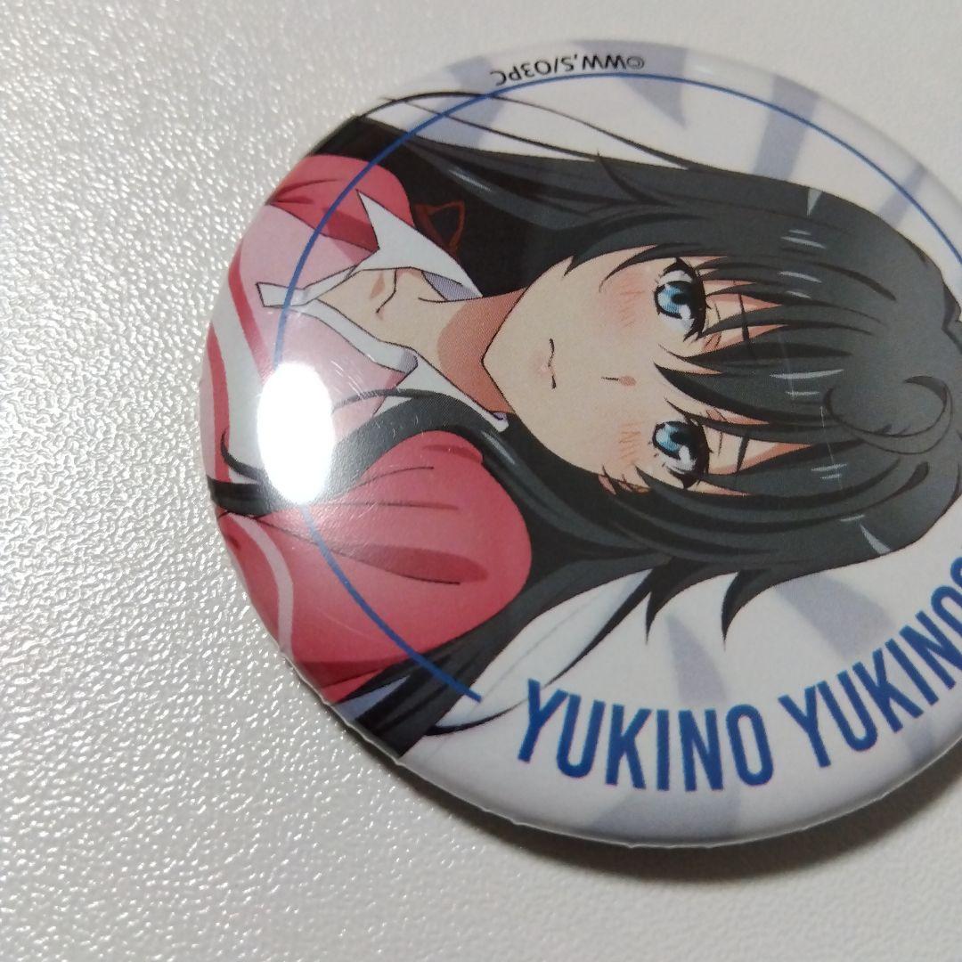 【俺ガイル】雪ノ下雪乃 コミケ テニスウェア 缶バッジ