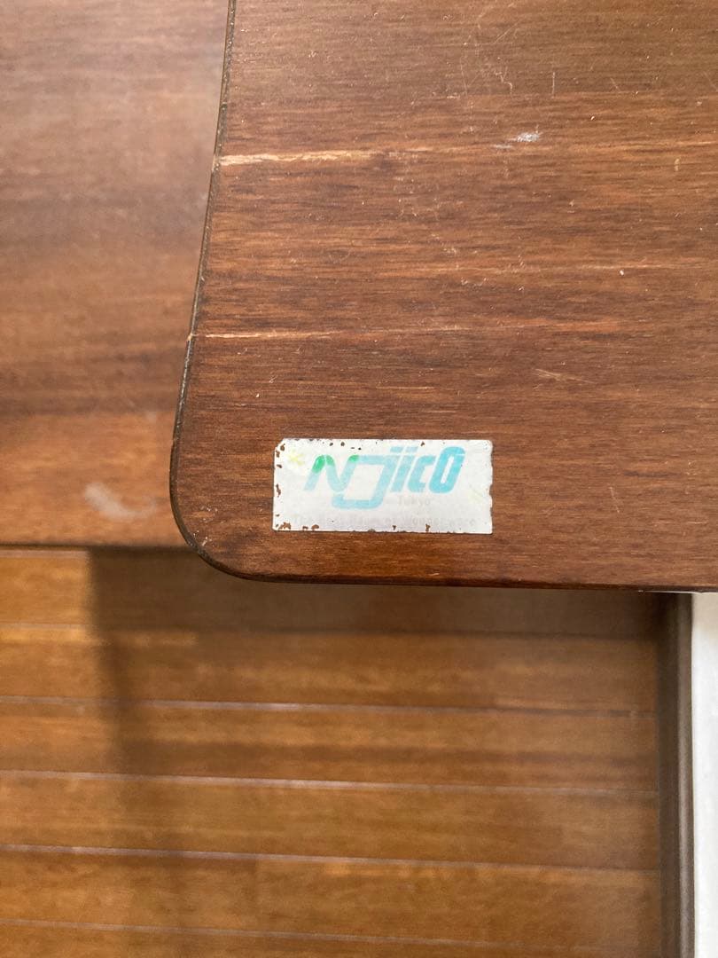 昭和レトロ　Najiko ナジコ　木製三段棚ラック ビンテージ