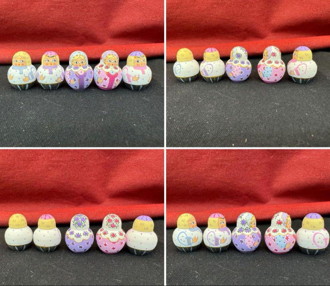 セール❗️アーティスト　オリガ　ミッチィナ作品。マトリョーシカ。やや小さなタイプ。