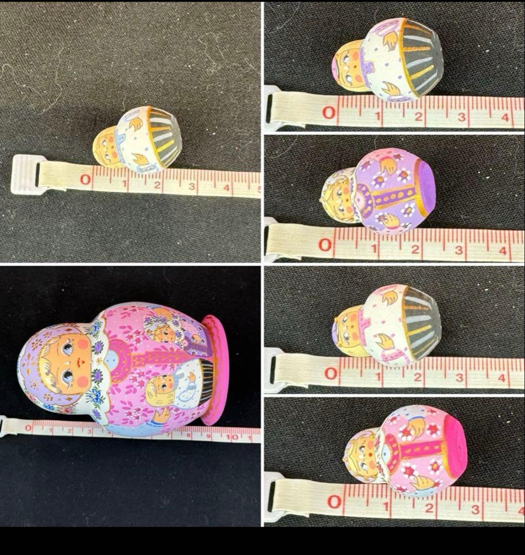 セール❗️アーティスト　オリガ　ミッチィナ作品。マトリョーシカ。やや小さなタイプ。