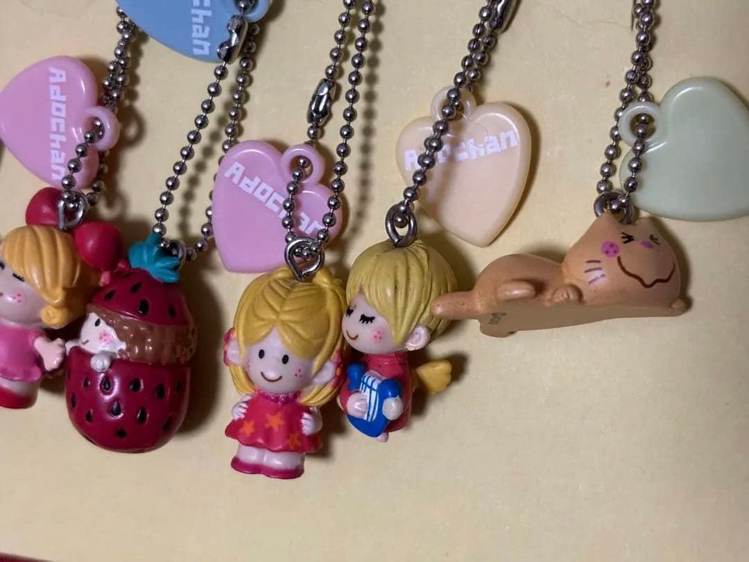 アドちゃん 水森亜土 キーホルダー 10個セット コンプリート