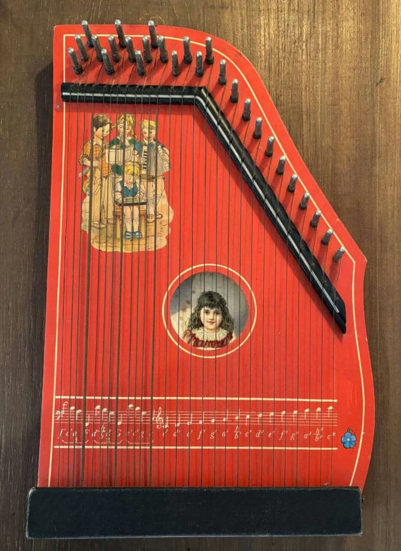 チター・ツィター・箱型ハープ・ドイツ・ビンテージ・アンティーク