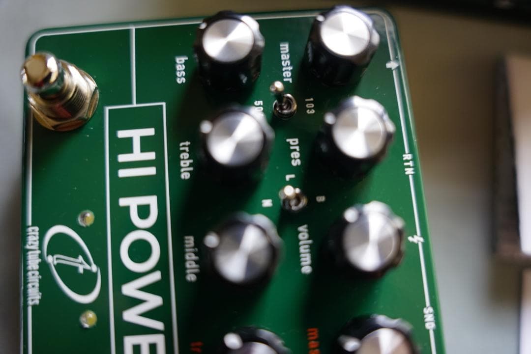 crazy tube circuits HI POWER ギターエフェクター