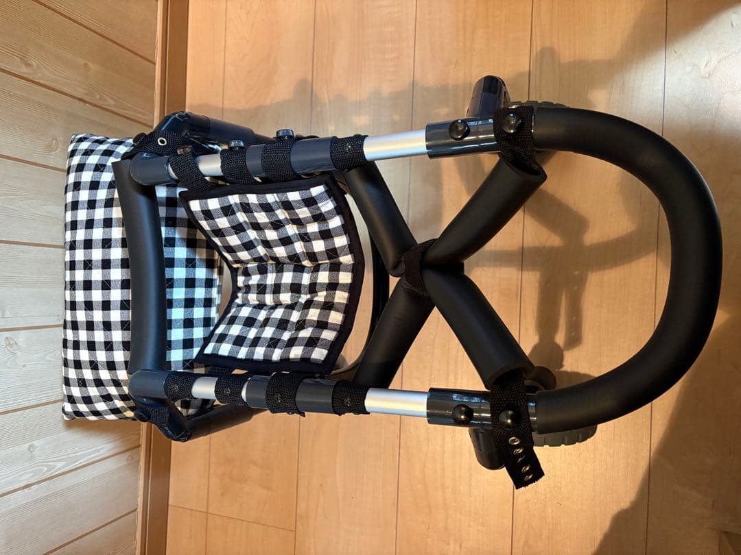 犬用車いす チェック柄