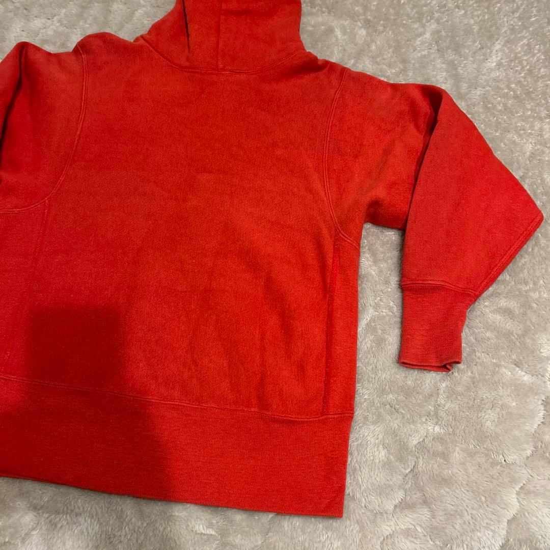 champion 単色タグ　リバースウィーブ　ビンテージスウェット　パーカー　S