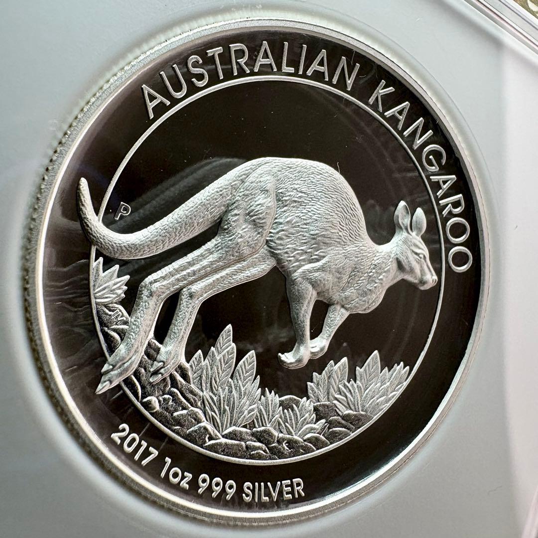 2017 オーストラリア カンガルー 1ドル 銀貨 NGC PF70 UC