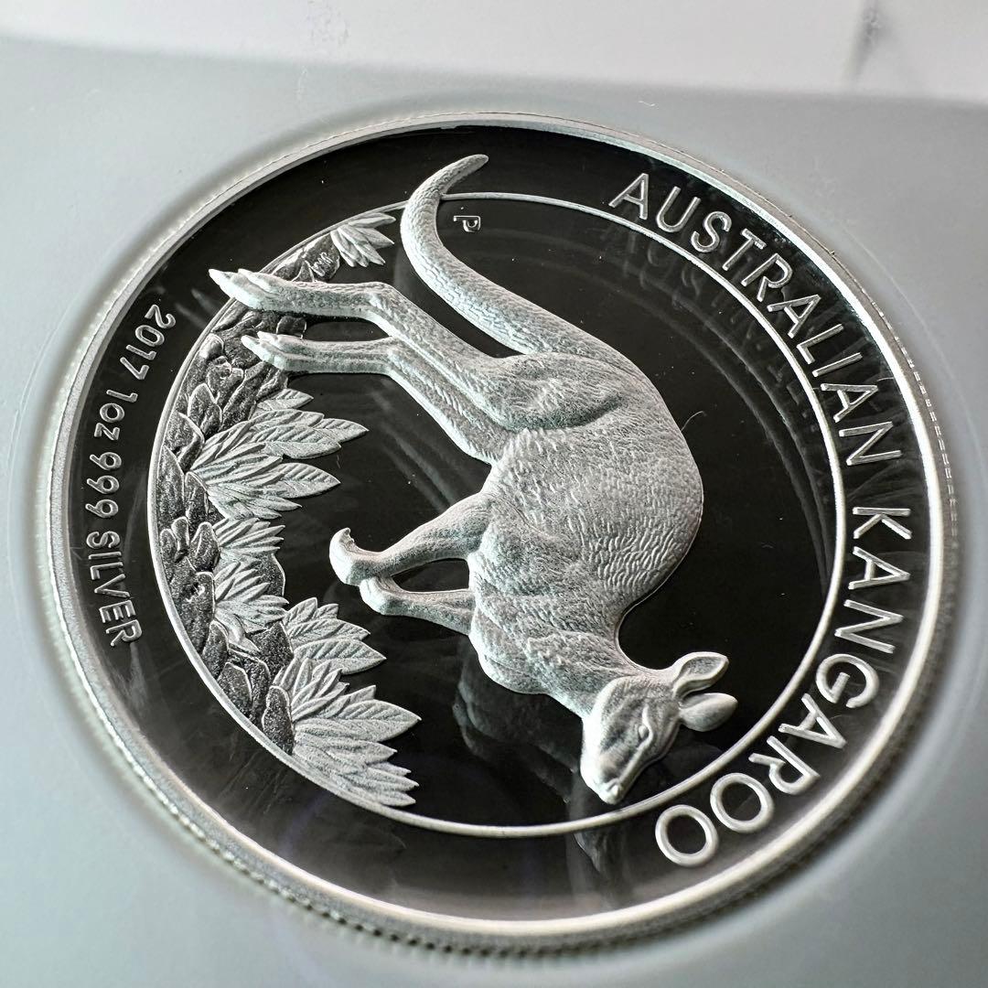 2017 オーストラリア カンガルー 1ドル 銀貨 NGC PF70 UC