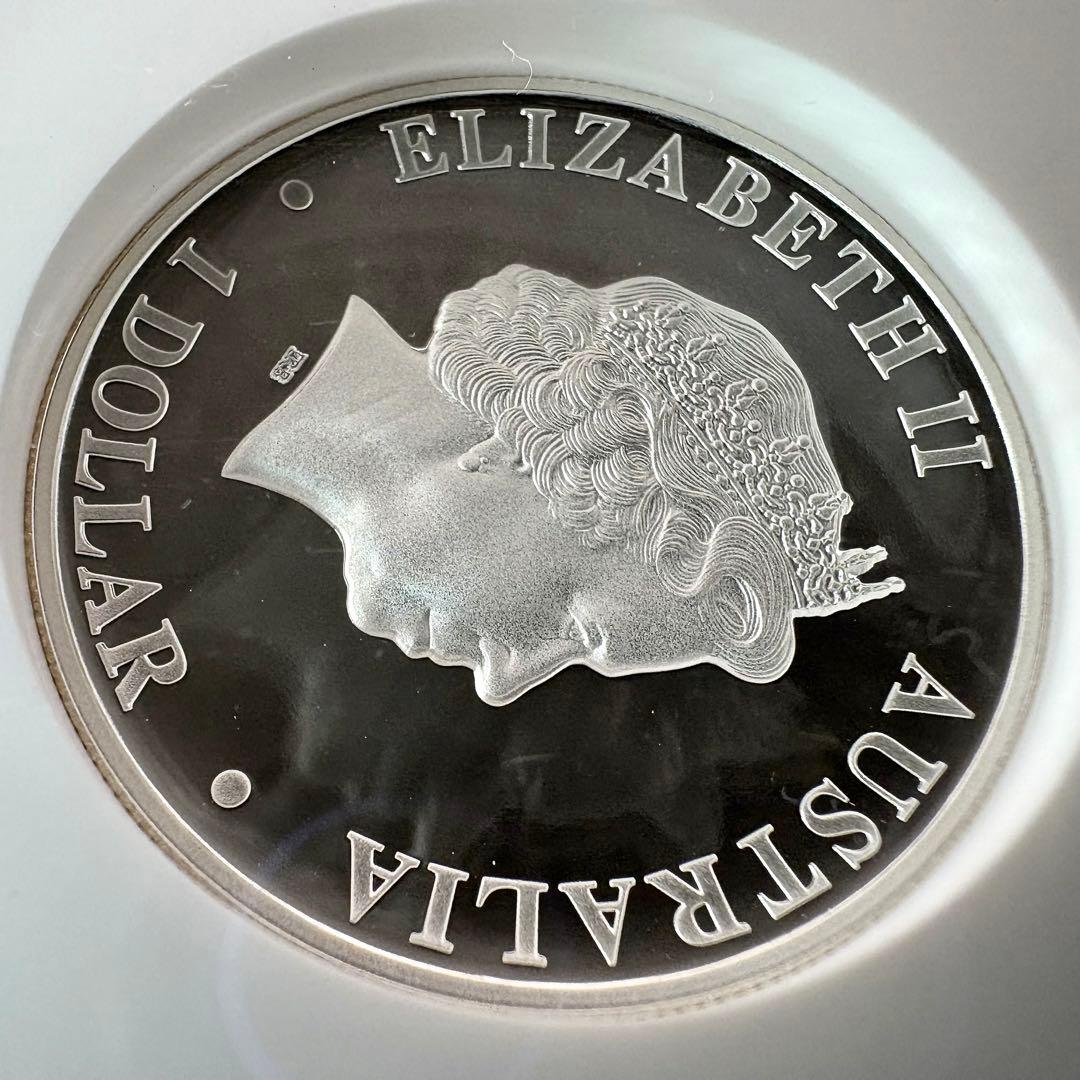 2017 オーストラリア カンガルー 1ドル 銀貨 NGC PF70 UC