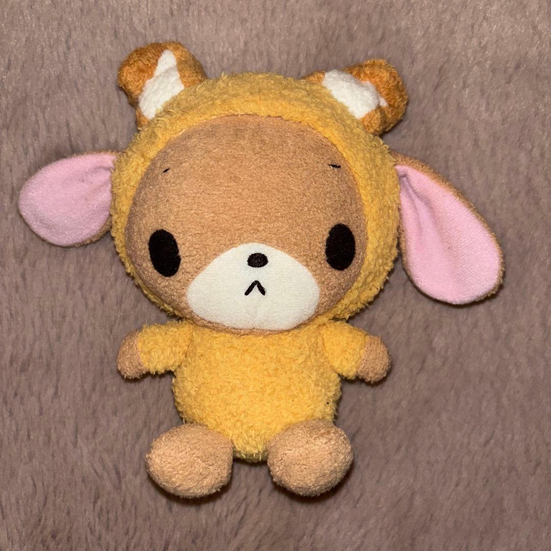 シュガーバニーズ　くろうさ　ぬいぐるみ　くま着ぐるみ　サンリオ