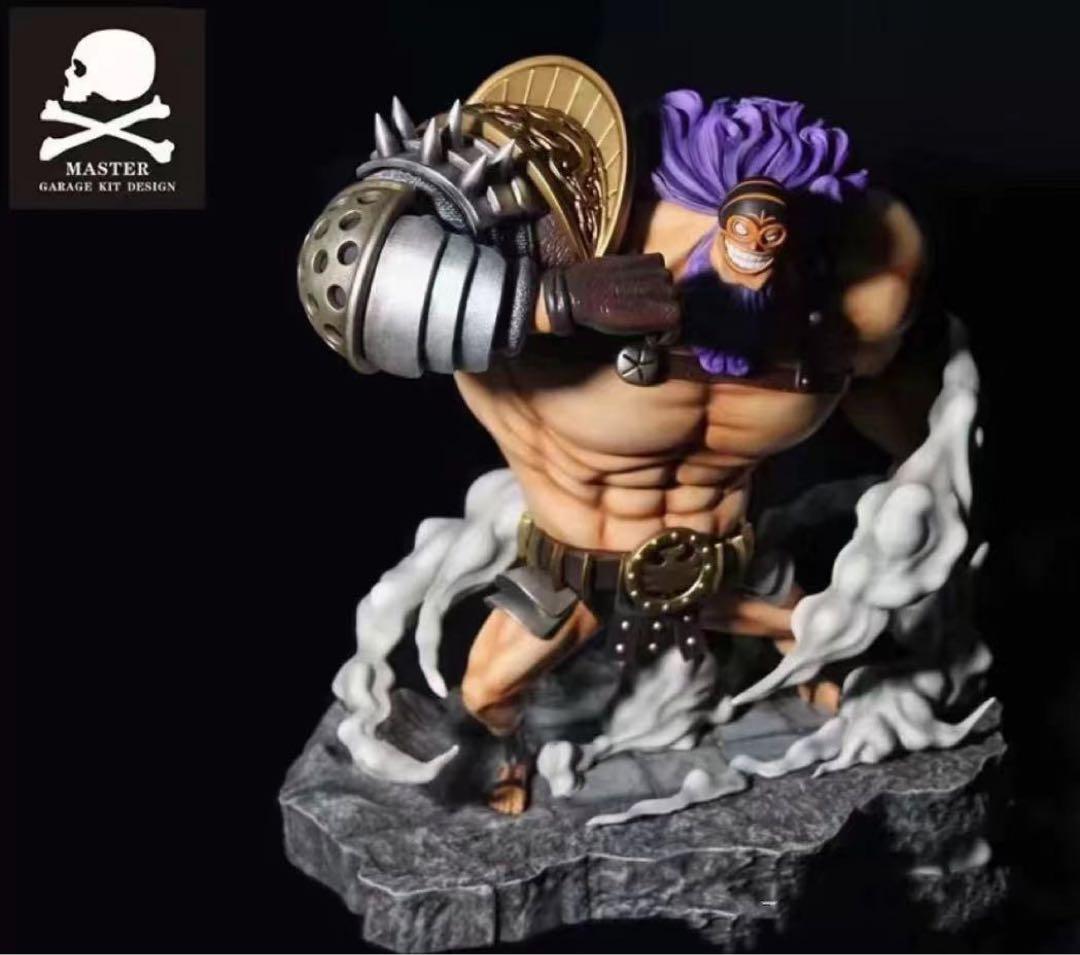 ワンピース ジーザスバージェス ガレージキット ガレキ スタチュー①③