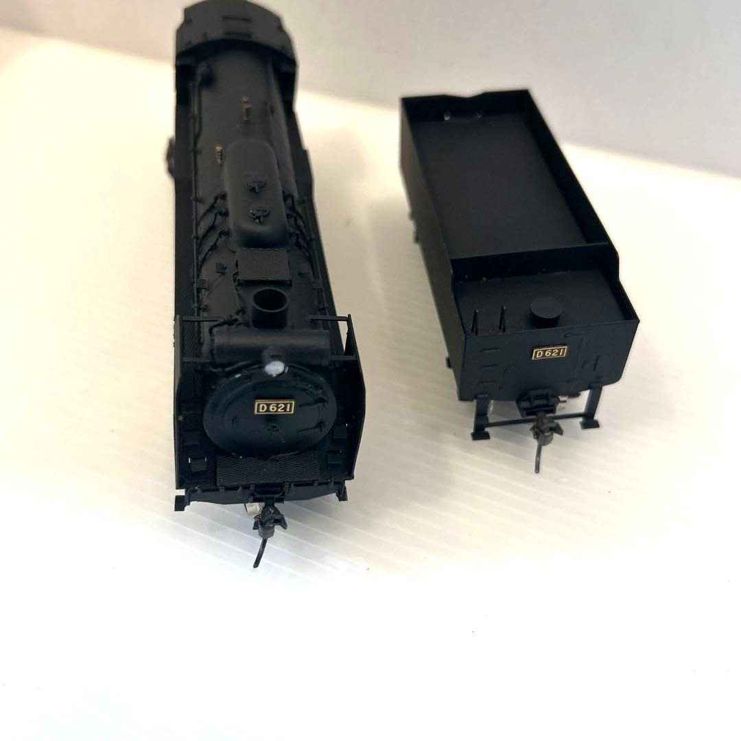 極美品　Adachi アダチ D62 蒸気機関車 HOゲージ 鉄道模型