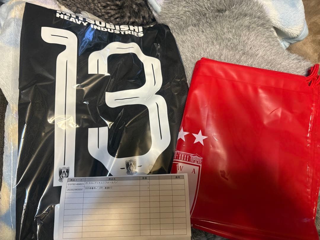 浦和レッズ 黒ユニフォーム2025 / 3rd 【渡邊凌磨/L】