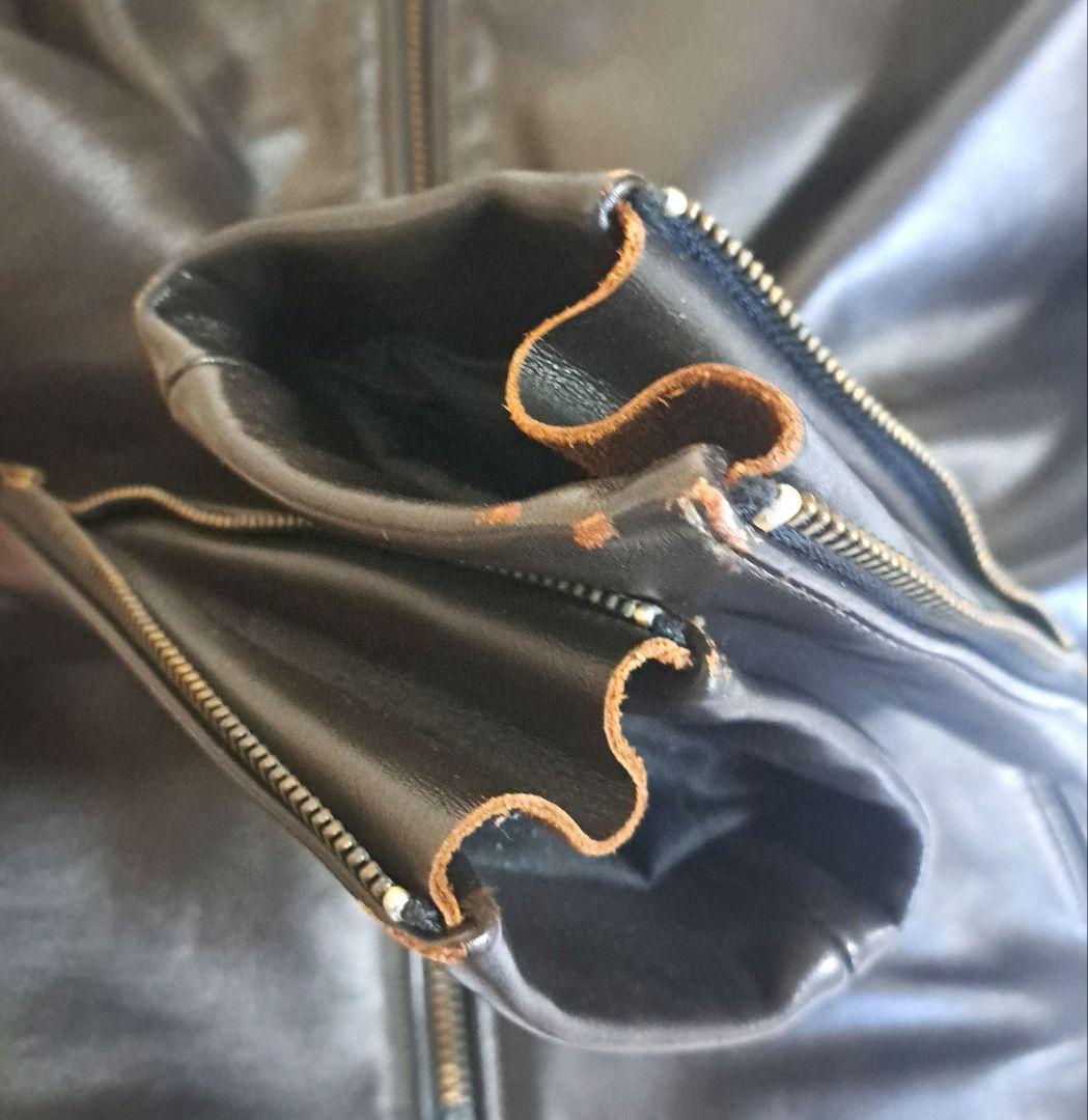 o*j様 VANSON　B　シングルライダース　オクタゴン　36　ダークブラウン