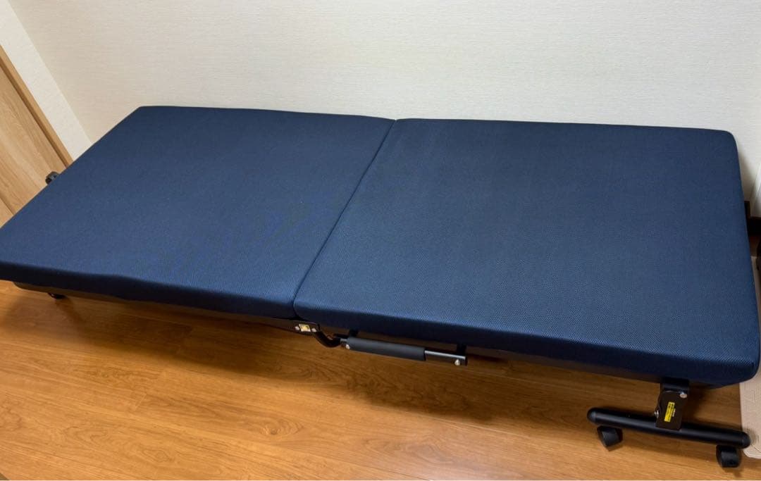 セミシングル 折りたたみ 14段階リクライニング ベット