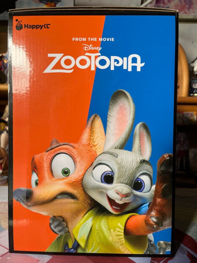 ズートピア　ニック&ジュディ　セルフィーフィギュア　HappyくじA賞
