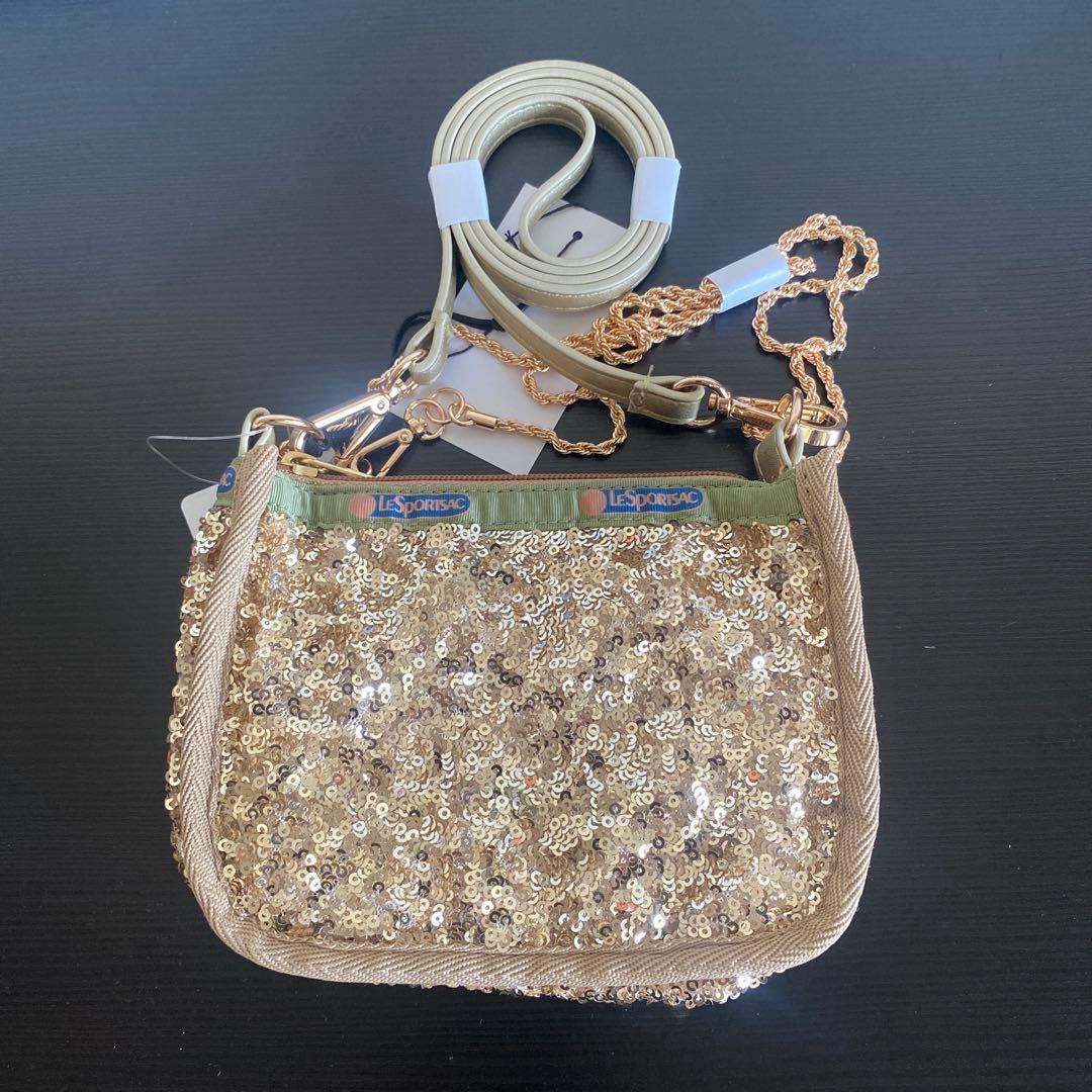 レスポートサック 2WAY CHAIN MINI BAGサンシャインゴールド