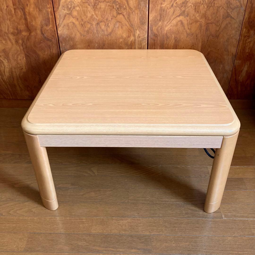 美品 ユアサプライムス 丸栄木工所 家具調こたつ