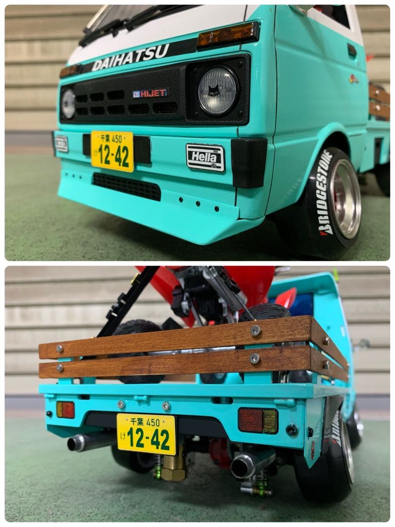 WPL D22 ダイハツ ハイゼットトラック 車高短 ドリフト カスタム