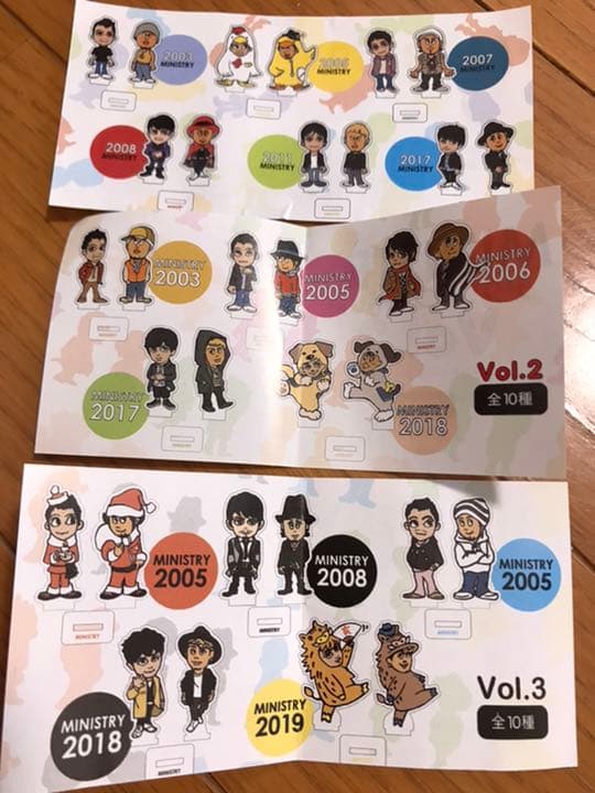 CHEMISTRY ミニストリー MINISTRY アクリルフィギュア堂珍川畑