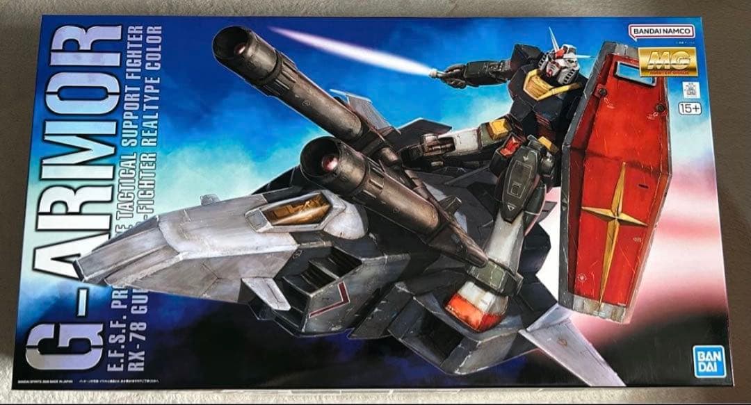 MG 1/100 Gアーマーリアルタイプカラー試作型戦術支援メカ G-ARMOR