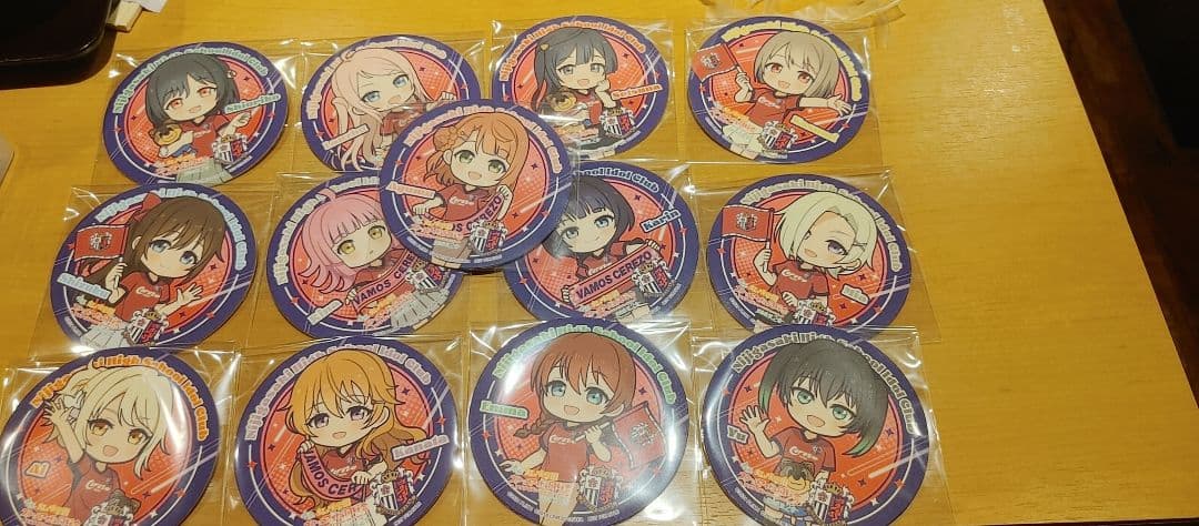 マ*リ様 ラブライブ 虹ヶ咲 セレッソ コラボ コースター コンプセット13枚