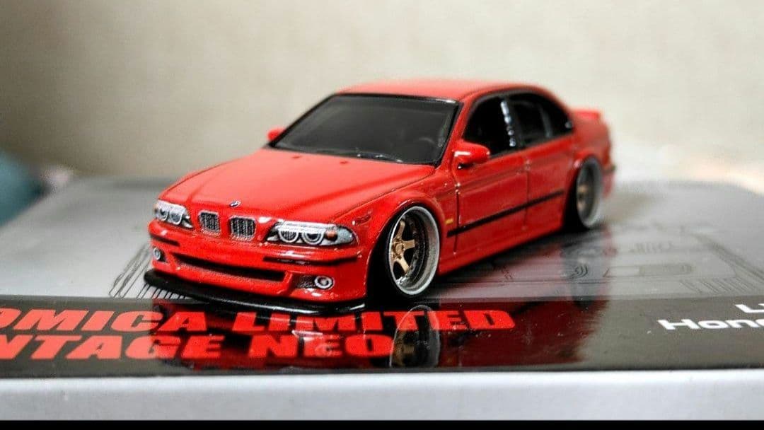 ホットウィールカスタム スバル BRZ パンデム 深リム イエロー トミカ改造