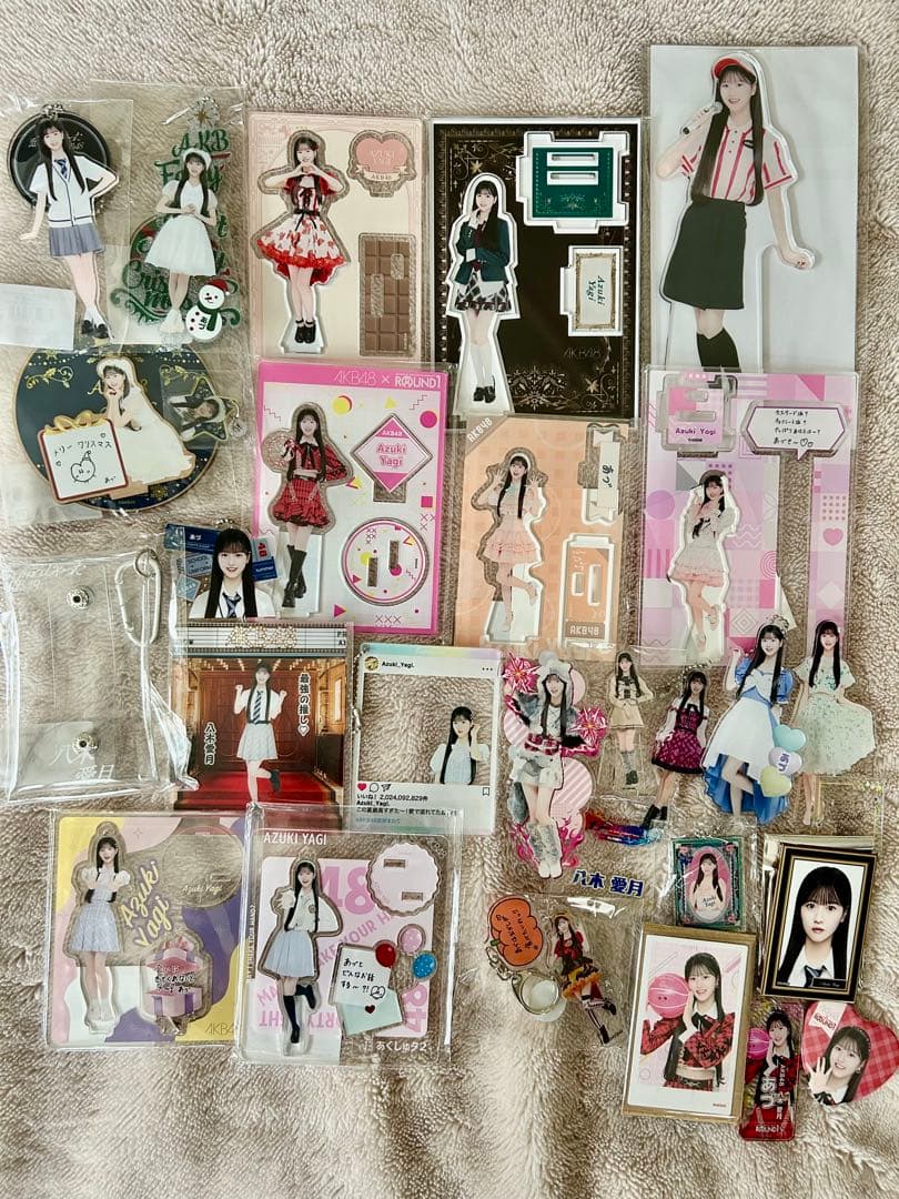 AKB48 八木愛月 アクリルスタンド セット