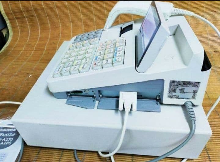 シャープレジスターXE-A270　PC連携　高額スキャナ付き　910100