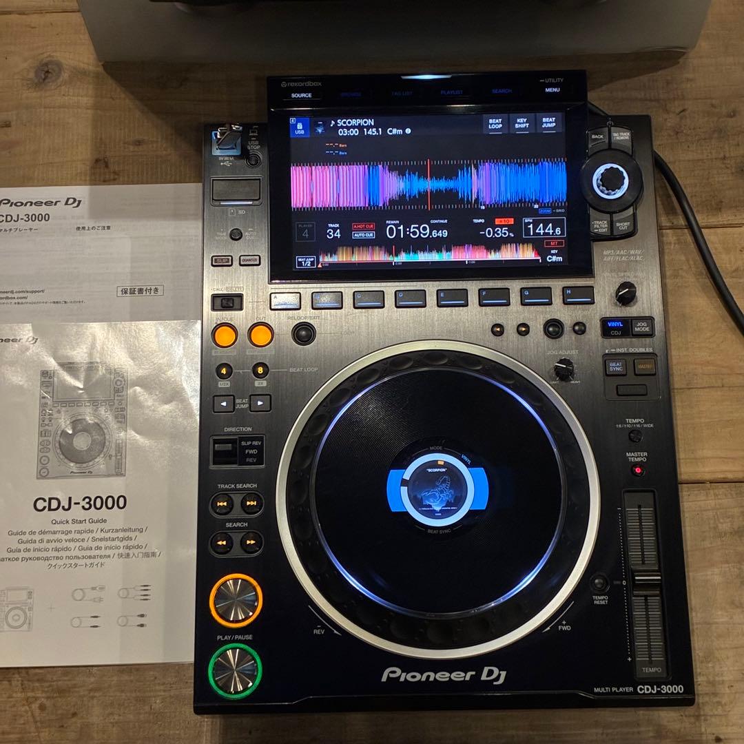 【即決可】Pioneer DJ CDJ-3000(送料込)