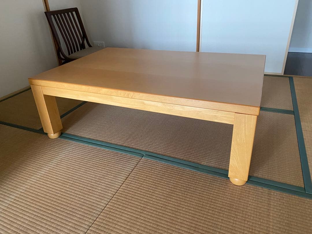 新品未使用　木製ヒーター内蔵こたつ