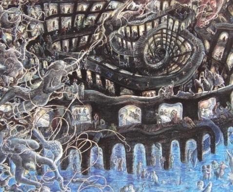 遠藤彰子、【参＝壱】、希少な額装用画集より、新品額装付