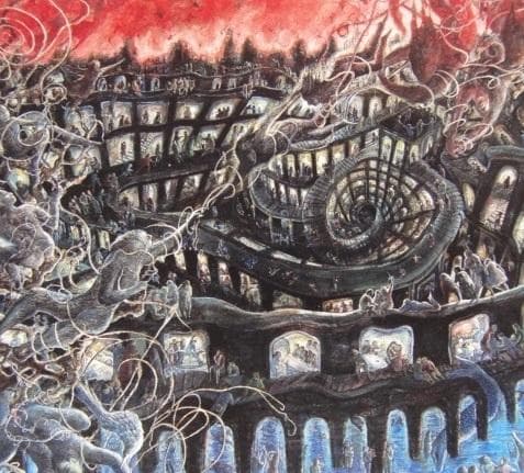 遠藤彰子、【参＝壱】、希少な額装用画集より、新品額装付