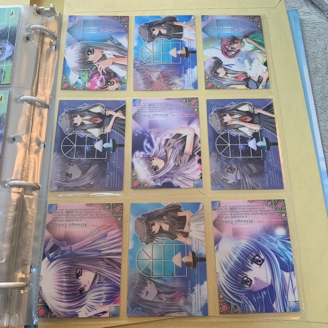 AIR トレカ　トレーディング　カード　key ブロッコリー版　観鈴　フルコンプ