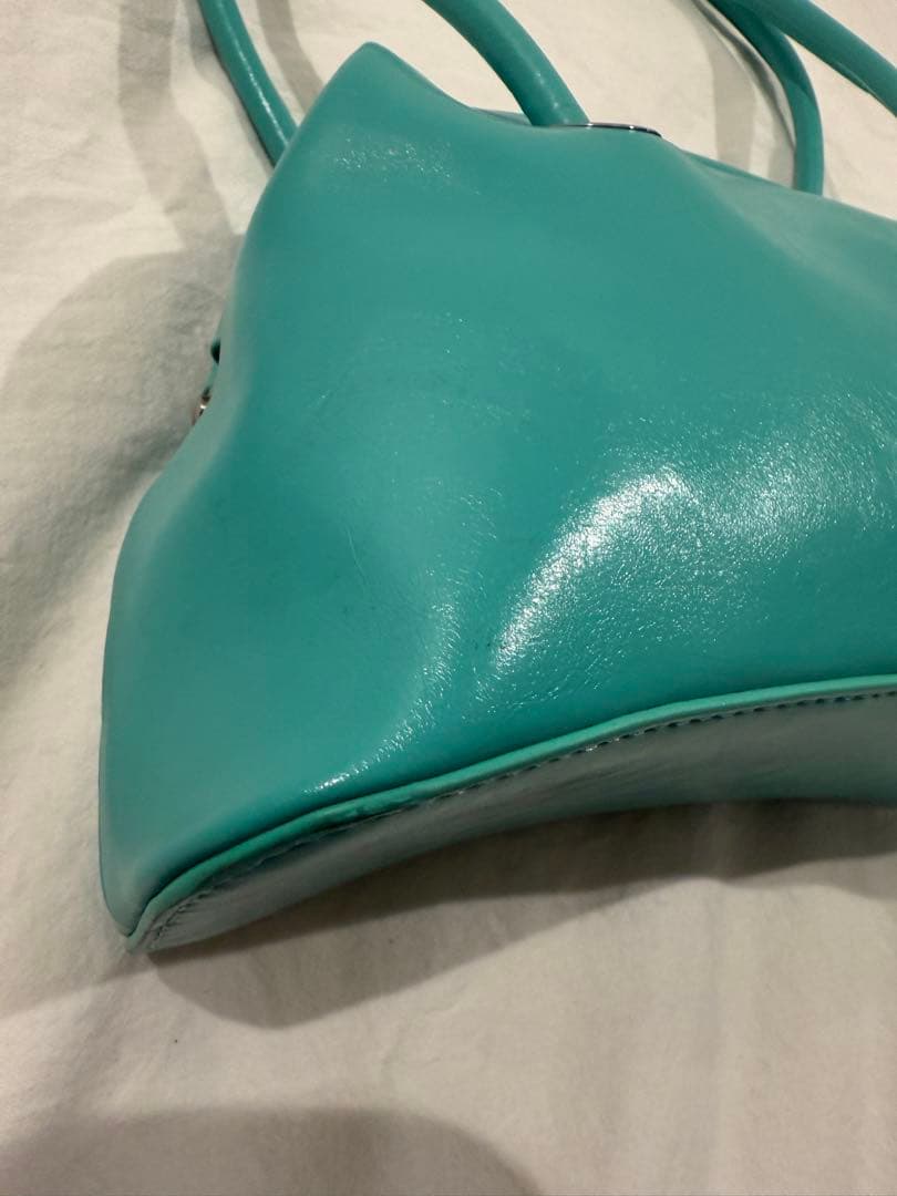 OSOI CIRCLE BROT バッグ　ターコイズブルー