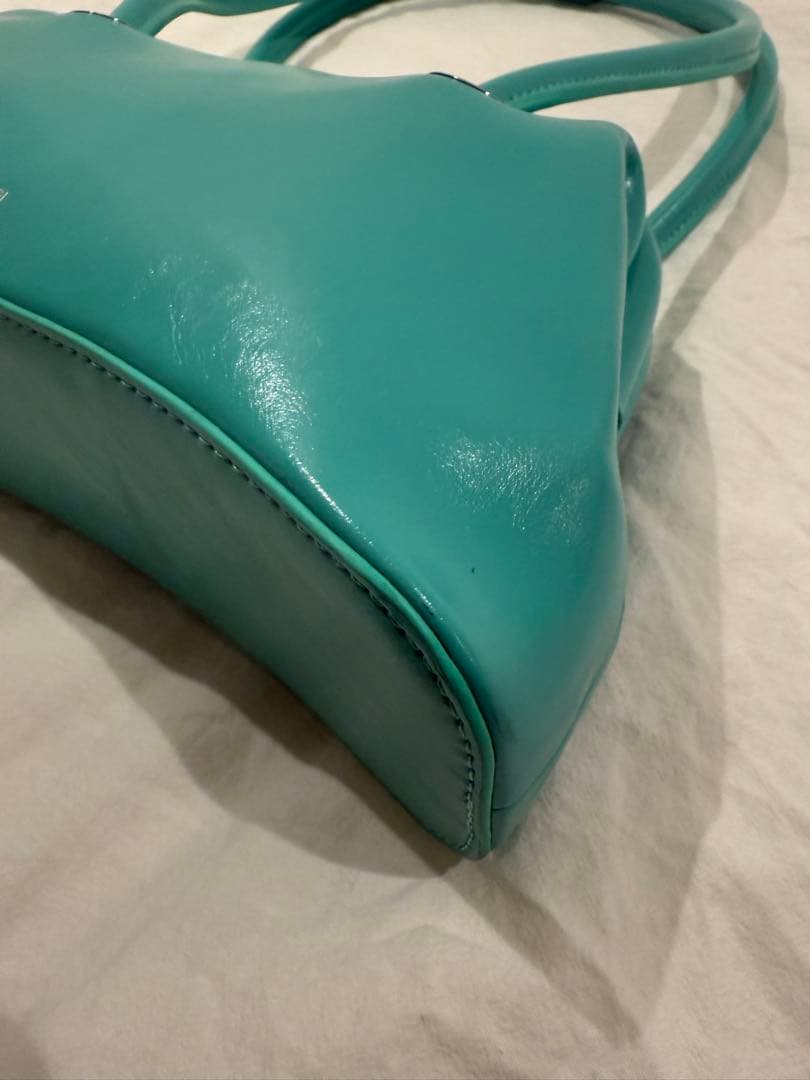 OSOI CIRCLE BROT バッグ　ターコイズブルー