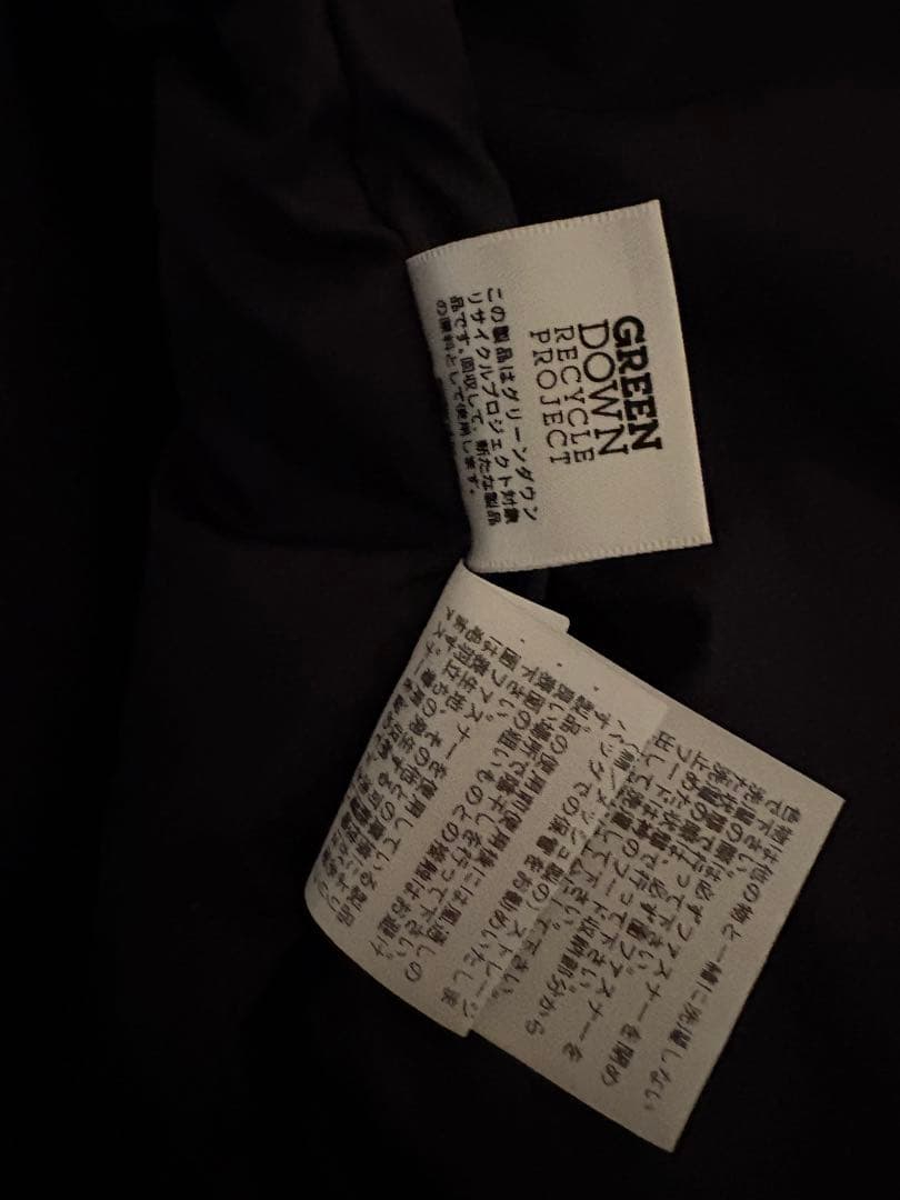 THE NORTH FACE ダウンベスト グレー/ブラック