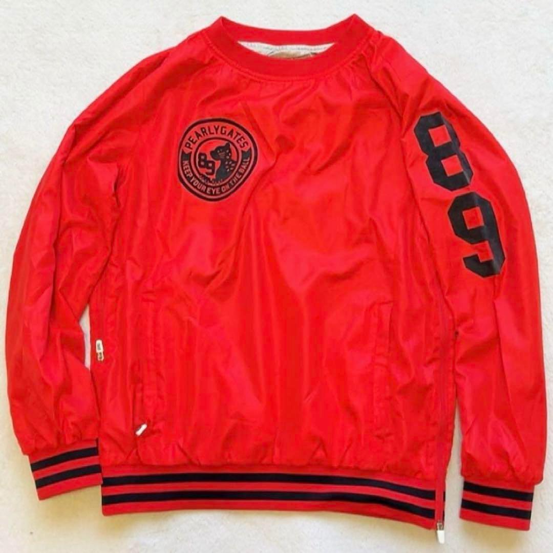 美品　パーリーゲイツ スニード　蓄熱裏地　赤　レッド