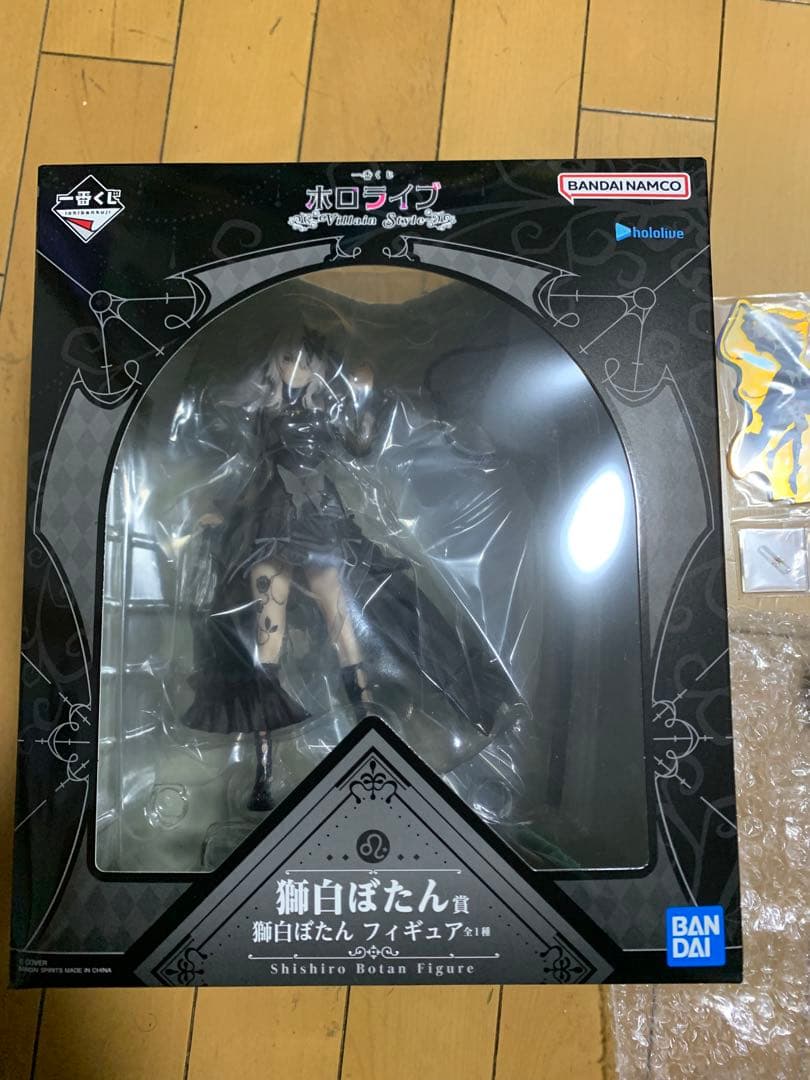 ホロライブ　一番くじ　獅白ぼたん　フィギュア　セット