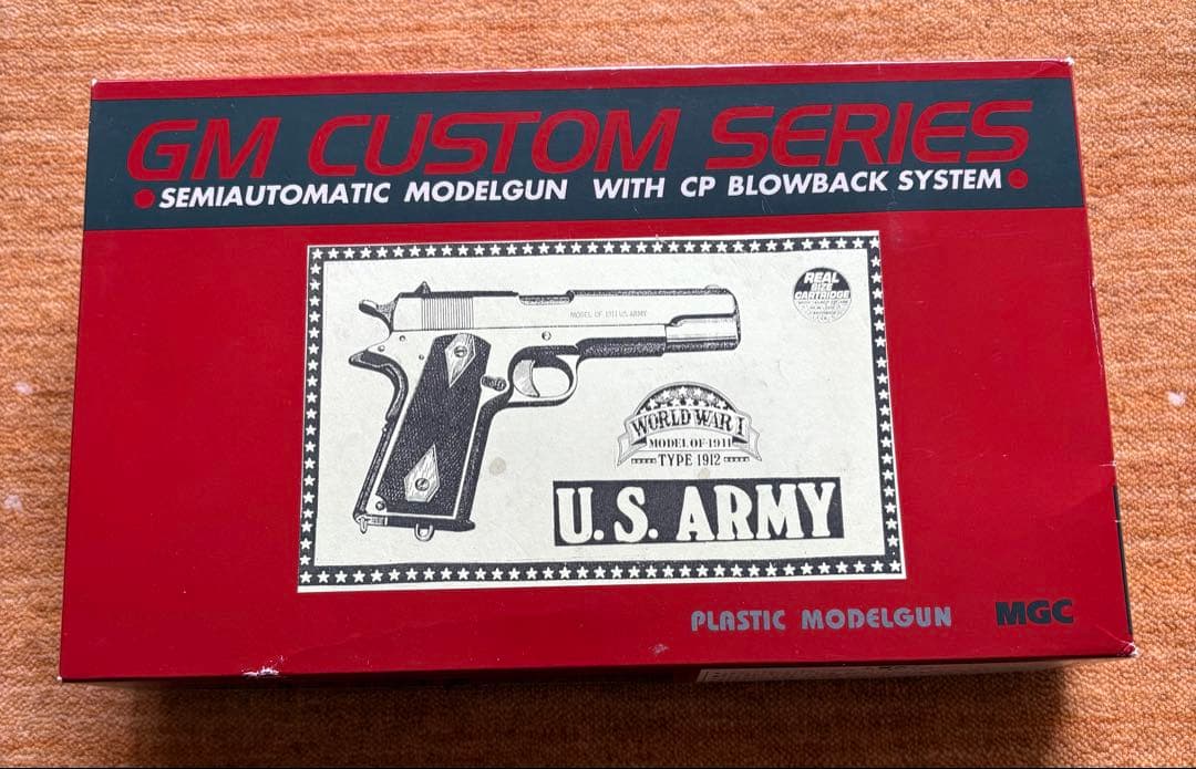 MGC コルトM1911 アーミーモデル 美鉄塗装カスタム　セガールイメージ