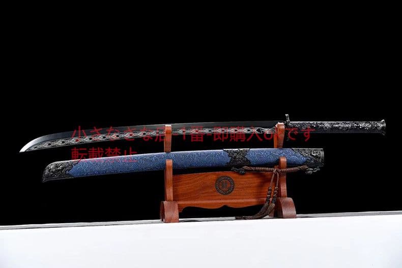 狂獅子戦刀 古兵器 武具 刀装具 日本刀 模造刀 居合刀 唐横刀 一体の刀剣