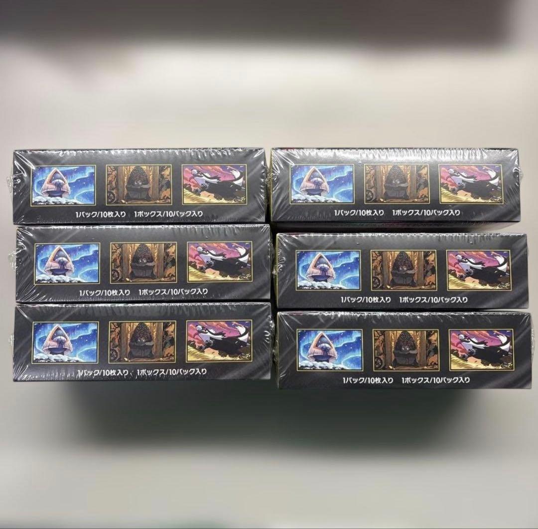 新品未開封シュリンク付　ポケモンカードゲーム MEGA ドリームex 6BOX