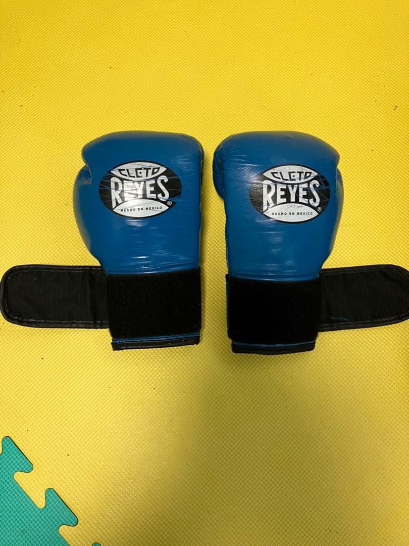 REYES ボクシンググローブ 青　8オンス