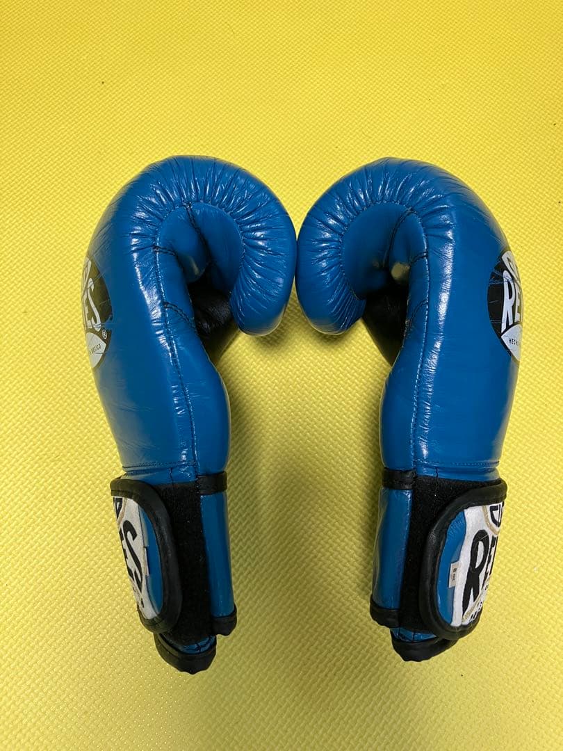 REYES ボクシンググローブ 青　8オンス