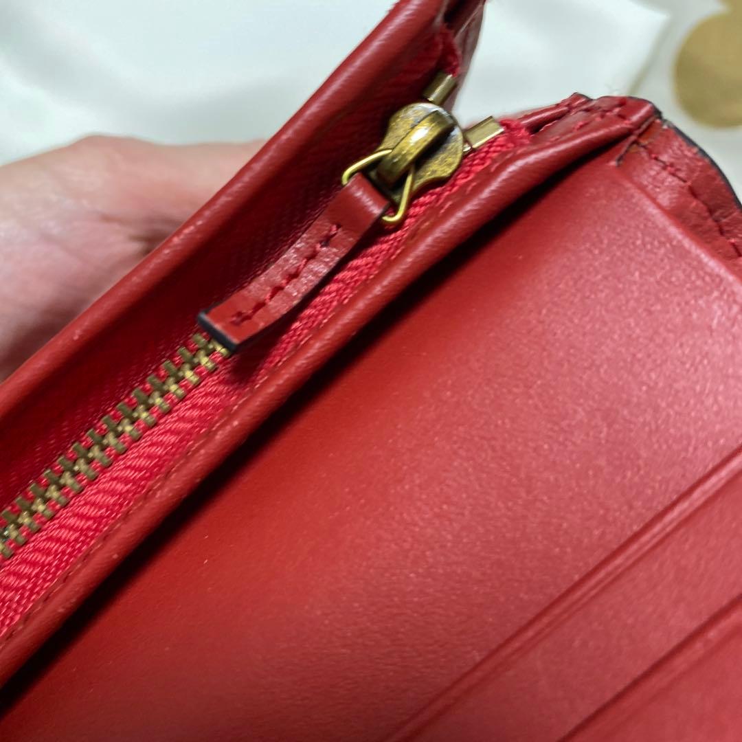 バリスタさん専用　GUCCI 二つ折り財布　チェリー